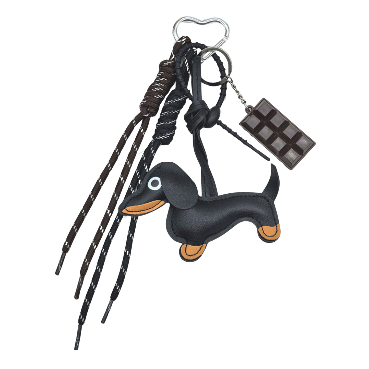 Dachshund & Chocolate LuxeCharm™ Stack