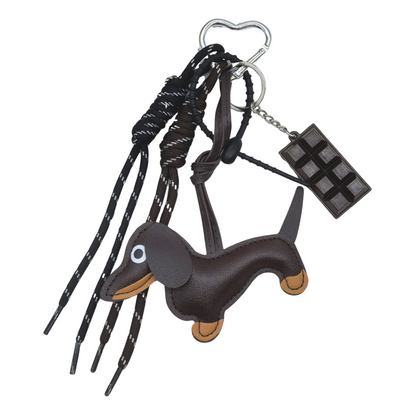 Dachshund & Chocolate LuxeCharm™ Stack