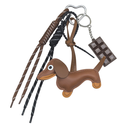 Dachshund & Chocolate LuxeCharm™ Stack