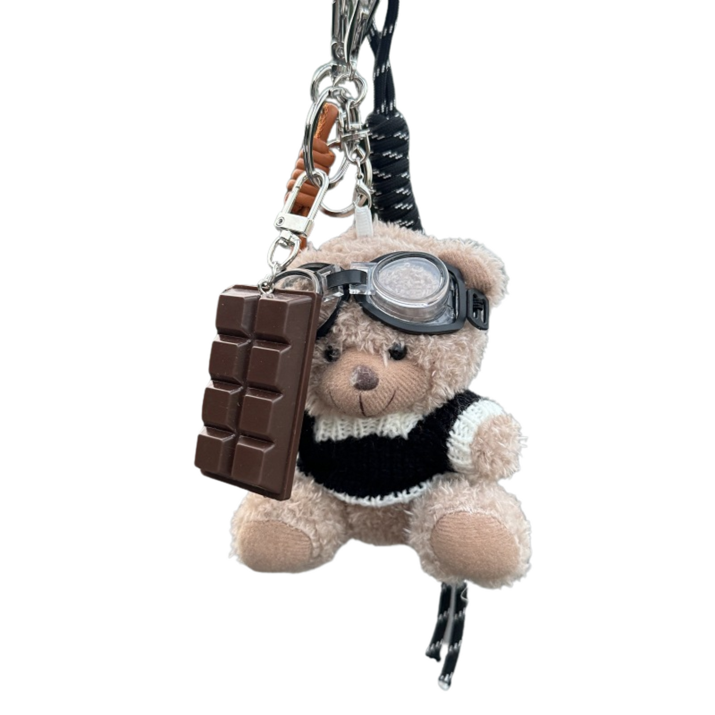 Plush Bear Chocolate LuxeCharm™ Stack