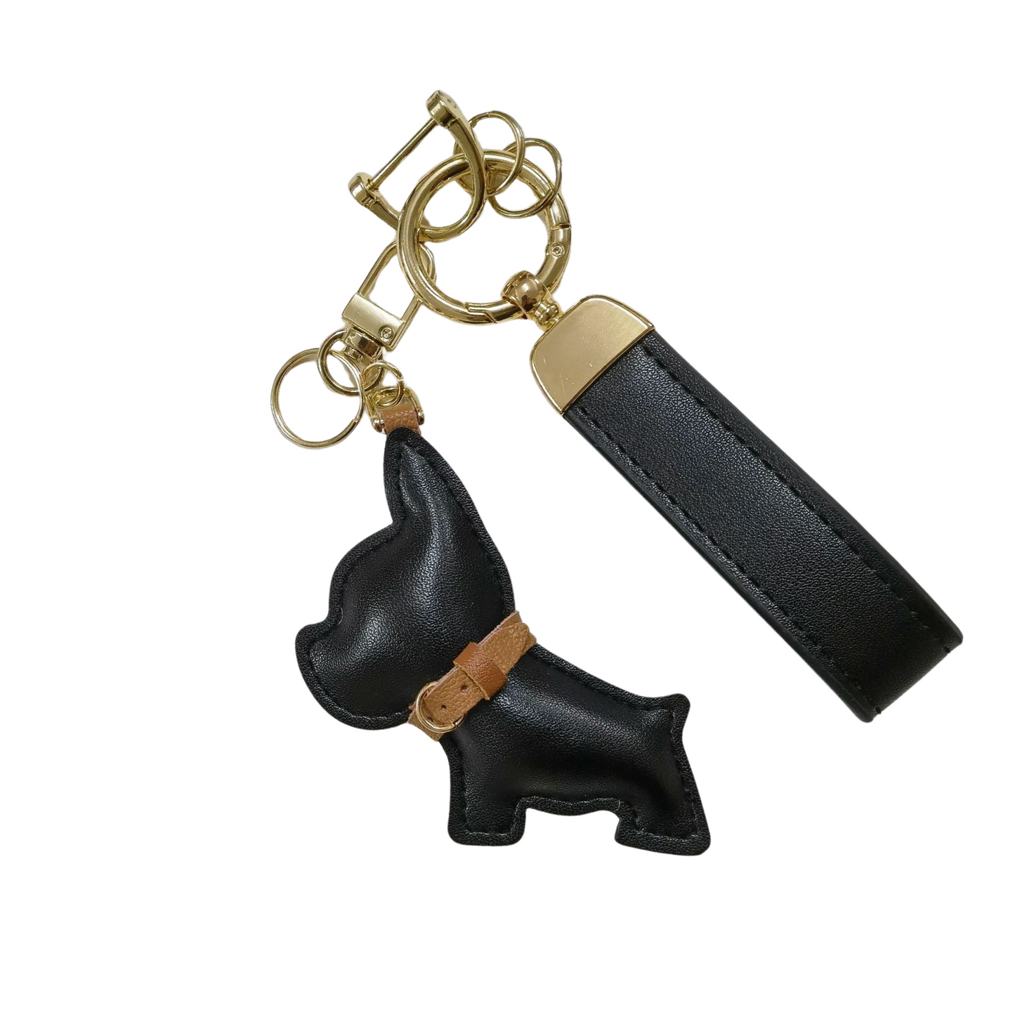 Frenchie Keychain LuxeCharm™