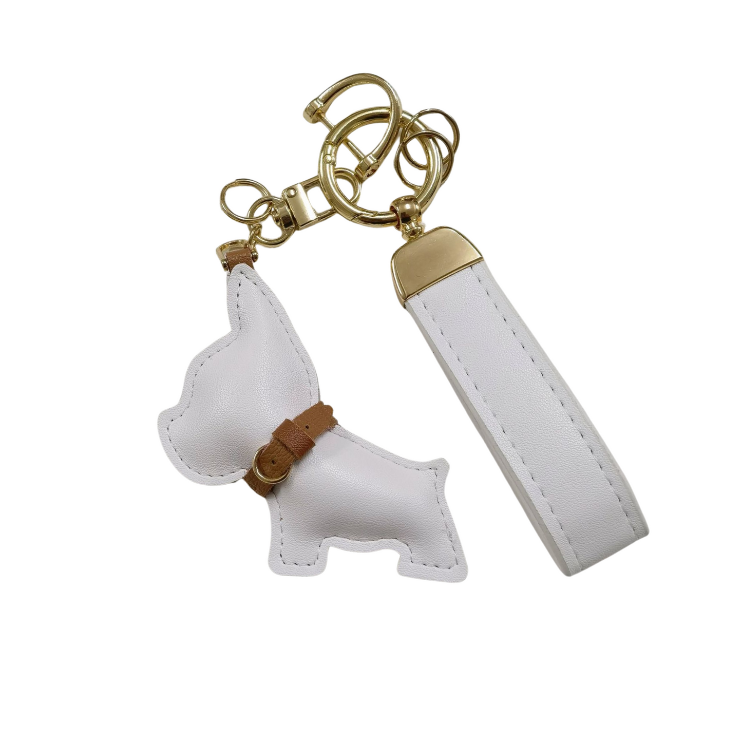 Frenchie Keychain LuxeCharm™