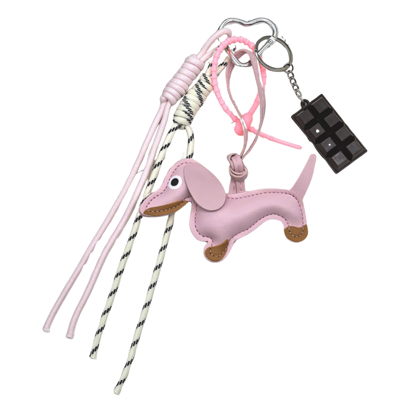 Dachshund & Chocolate LuxeCharm™ Stack